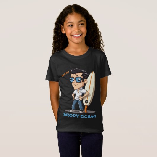 T-Shirt Brody Ocean (Devant entier)