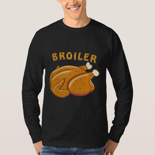 T-SHIRT BROILER AU POULET (Devant)