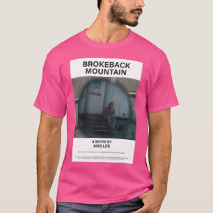 T-shirt Brokeback Mountain Movie Poster esthétique minimal