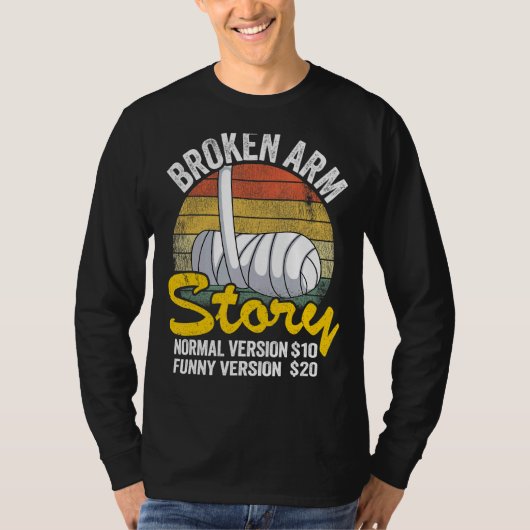 T-shirt Broken Arm Story Version normale 10 Version 20 8 (Devant)