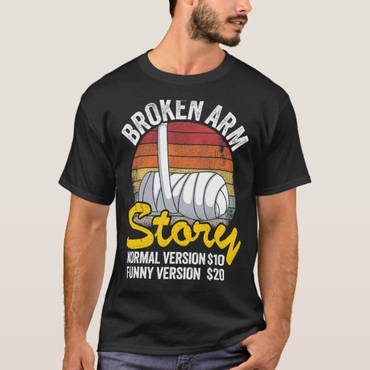 T-shirt Broken Arm Story Version normale 10 version 20 9 (Devant)