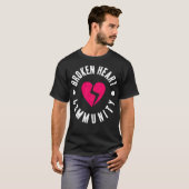 T-shirt Broken heart community (Devant entier)
