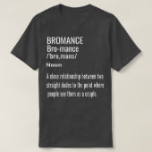 T-shirt Bromance Affectionate Funny Mens Bro Amitié Gi (Design devant)