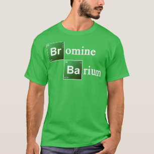 T-shirt Bromine et baryum Tableau périodique Chimie Elémen