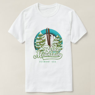 T-shirt Bromley Mountain Pérou Vermont US Logo de ski T-sh