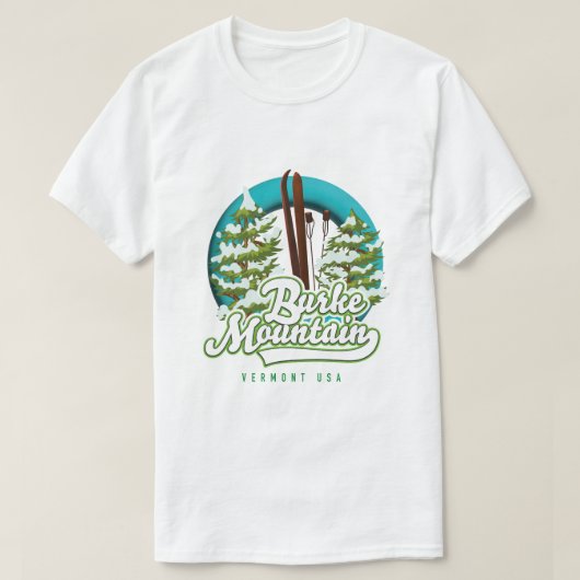 T-shirt Bromley Mountain Pérou Vermont US Logo de ski T-sh (Design devant)