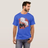 T-shirt Broncos quittant d'un pas lourd les panthères (Devant entier)