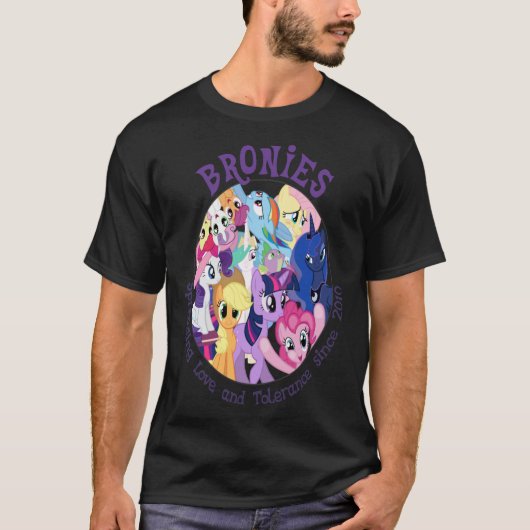 T-shirt Bronies, Logo Classique indispensable (Devant)