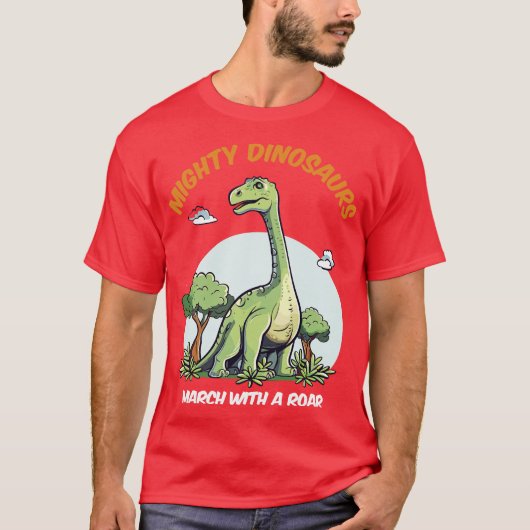 T-shirt Brontosaurus (Devant)