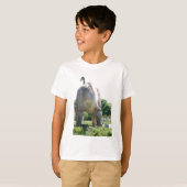 T-shirt Brontosaurus dinosaure (Devant entier)