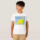 T-shirt Brontosaurus pour enfants (Devant entier)