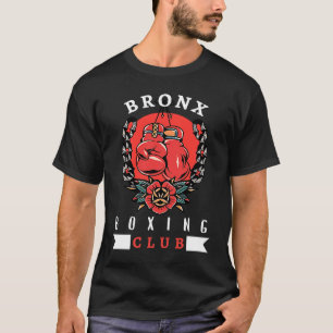 T-shirt Bronx Boxer Club vintage en détresse Boxer