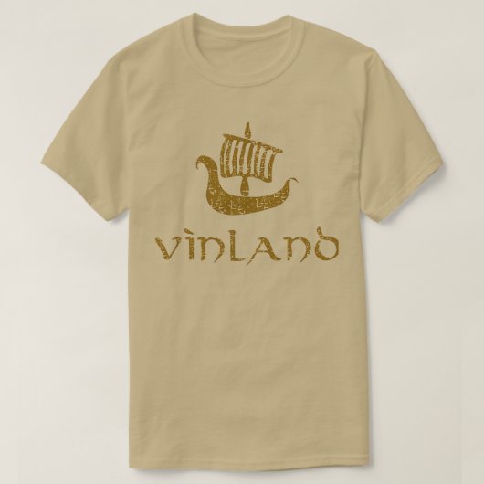 T-shirt bronze du Vinland 3 (Design devant)