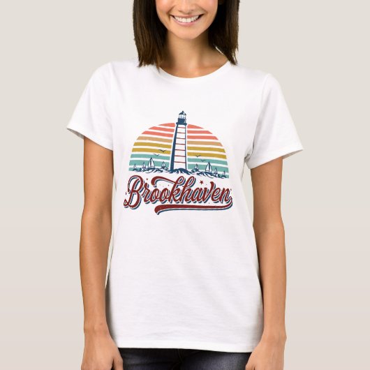 T-shirt Brookhaven New York (Devant)