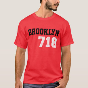 T-shirt Brooklyn 718