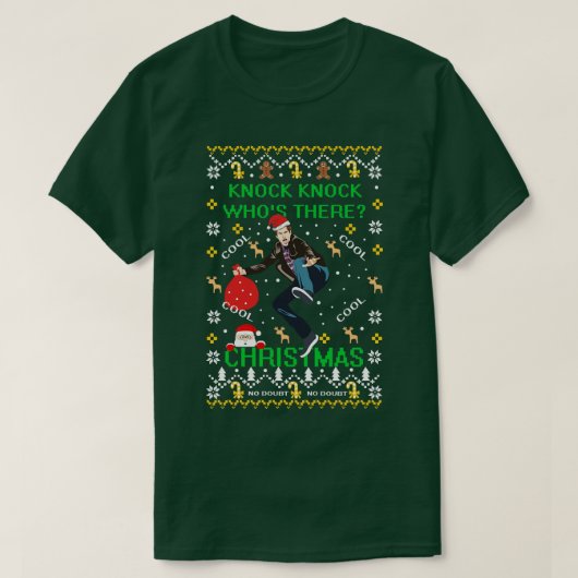 T-shirt Brooklyn 99 Sweater de Noël (Design devant)
