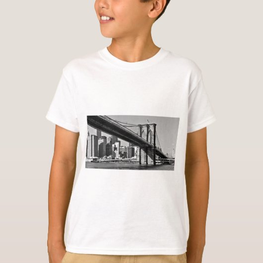 T-shirt Brooklyn Bridge New York City (Devant)