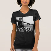 T-shirt Brooklyn Bridge New York pour femmes #2 (Devant)