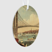 T-SHIRT Brooklyn Bridge Ornament (voorkant)