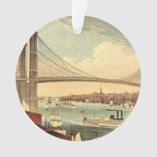 T-SHIRT Brooklyn Bridge Ornament