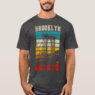 T-shirt Brooklyn Bridge Vintage NY NYC Pride New York City
