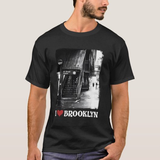 T-shirt Brooklyn Brooklyn Pride Brooklyn New York Brooklyn (Devant)