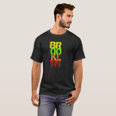T-shirt Brooklyn en couleurs (Devant entier)