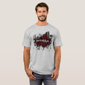 T-shirt Brooklyn-Grunge (Devant entier)