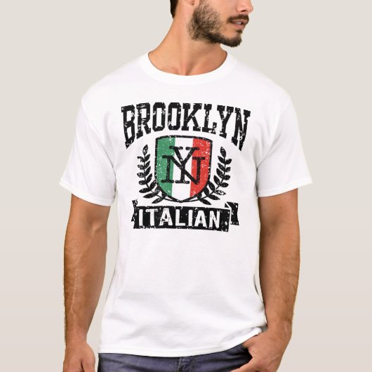T-shirt Brooklyn Italien (Devant)