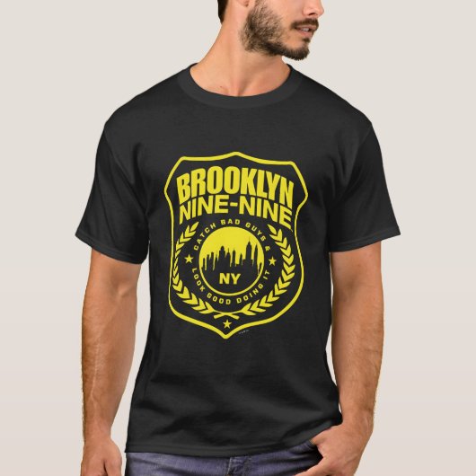 T-shirt Brooklyn Neuf-Neuf Badge Caché (Devant)