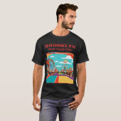 T-shirt Brooklyn New York (Devant entier)