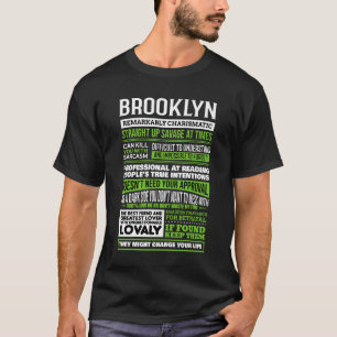 T-shirt Brooklyn Nom de la fille Définition