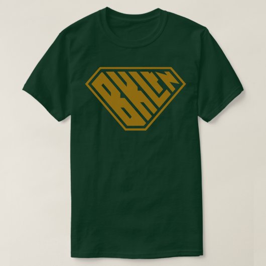 T-shirt Brooklyn SuperEmpowered Gold (Design devant)