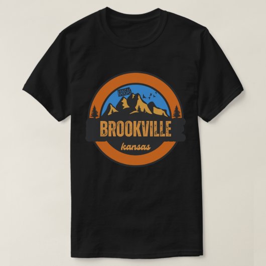 T-shirt Brookville, Kansas (Design devant)