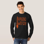 T-shirt Broomstick simple sorcière 2 (Devant entier)