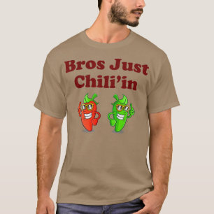 T-shirt Bros Just Chiliin Cookoff épicé