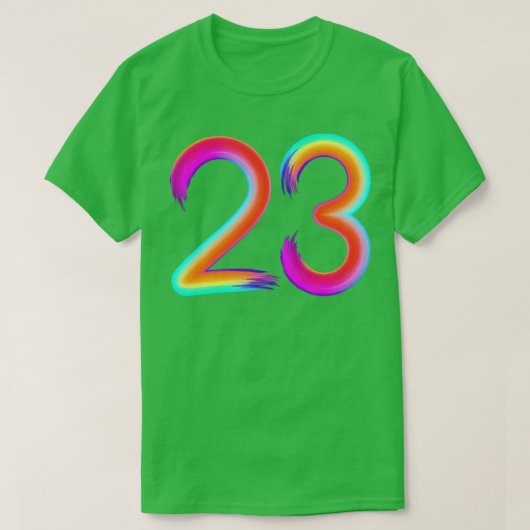 T-shirt Brossé 21 (Design devant)