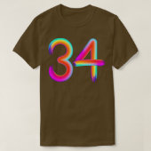 T-shirt brossé 32 (Design devant)