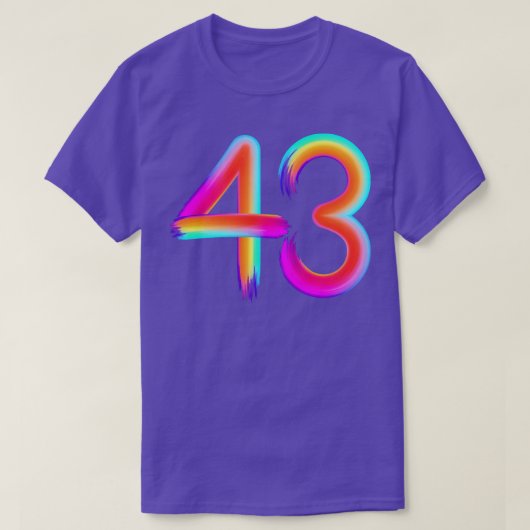 T-shirt brossé 40 (Design devant)
