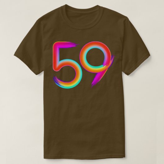 T-shirt brossé 56 (Design devant)