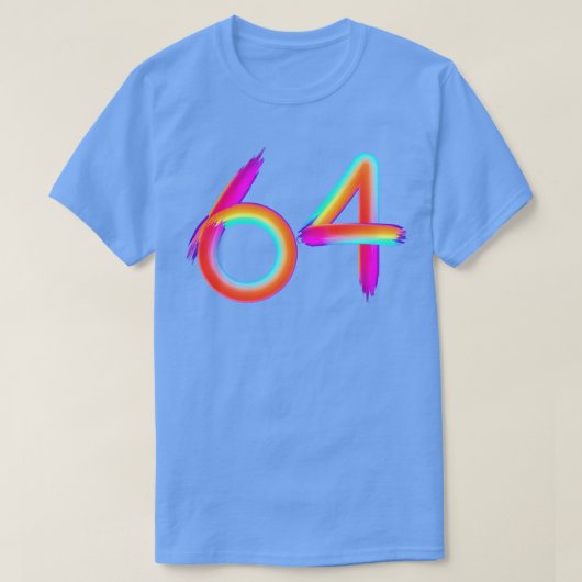 T-shirt brossé 61 (Design devant)