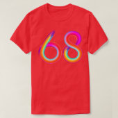 T-shirt brossé 65 (Design devant)