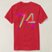 T-shirt brossé 71 (Design devant)