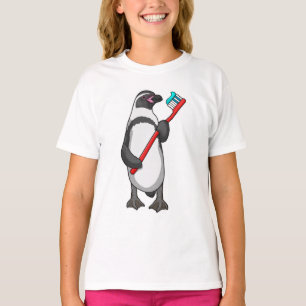 T-shirt Brosse à dent de pingouin