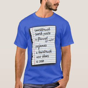 T-shirt Brosse à dents Coller flanc pour mon visage