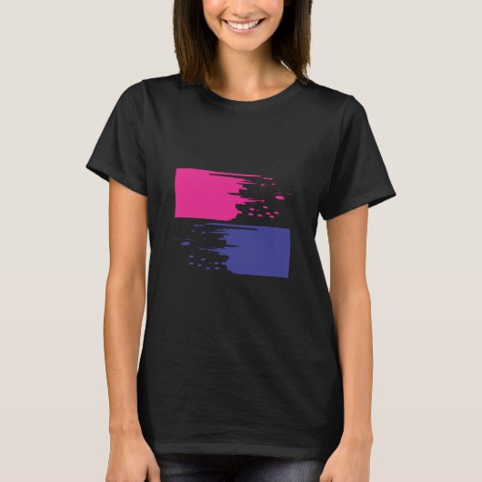 T-shirt brosse de peinture (Devant)