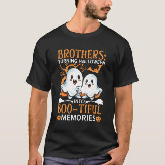 T-shirt Brosse Halloween Trick Ou Treat Big Bro Sibling B