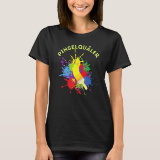 T-shirt Brosse tormentor peintre peintre artisanat vernish