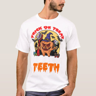 T-shirt Brossez Vos Dents Drôle Pun D'hygiéniste Dentaire