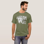 T-shirt Brossez-vous les dents (Devant entier)